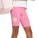 Shorts adidas Biker Flower Infantil - Foto 3
