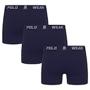 Cueca Boxer Polo Wear - 3 Unidades - Masculina - Foto 2