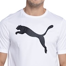 Camiseta Masculina Puma Active Big Logo Treino Fit - Foto 3