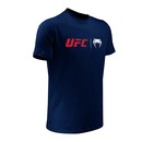 Camiseta Unissex UFC Venum Edição Classic Navy - Foto 3