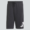 Bermuda Adidas MH Boss Big Logo Preta e Branca - Foto 3