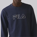 Blusão de Moletom Feminino Fila Letter Outline Light - Foto 4