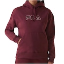 Blusão de Moletom Feminino Fila com Capuz Outline Winter - Foto 3