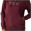 Blusão de Moletom Feminino Fila com Capuz Outline Winter - Foto 4