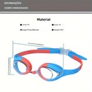 Óculos de Natação Gold Sports Confort Premium 6.0 High Definition - Infantil - Foto 2