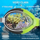 Óculos de Natação Gold Sports Confort Premium 6.0 High Definition - Infantil - Foto 3