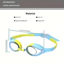 Óculos de Natação Gold Sports Confort Premium 6.0 High Definition - Infantil - Foto 2