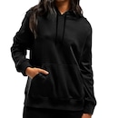 Blusão de Moletom Feminino Olympikus com Capuz Hoddie U - Foto 1