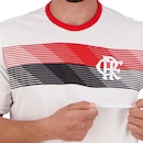Camisa do Flamengo Braziline Talent Branco Masculina - Foto 5