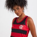 Camisa Flamengo Regata Braziline Nos Rubro-Negro Feminina - Foto 4