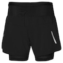 Shorts Mizuno Trail ER 2in1 Corrida Feminino - Foto 2