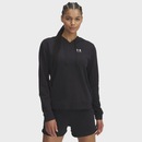 Blusão de Moletom Feminino Under Armour com Capuz Rival Terry - Foto 1