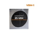 Kit 10 un remendo reparo 25 mm câmara de ar bike moto Vulcaflex - Foto 3