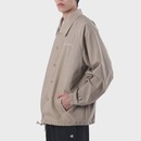 Jaqueta Masculina Champion Coaches Tuff Ones Briefly Brown - Foto 3