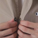 Jaqueta Masculina Champion Coaches Tuff Ones Briefly Brown - Foto 6