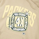 Blusão de Moletom Canguru Masculino New Era Green Bay Packers Core Programa - Foto 3