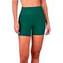 Bermuda Alto Giro Estampa E Bolsos Laterais Feminina - Foto 1