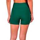 Bermuda Alto Giro Estampa E Bolsos Laterais Feminina - Foto 2