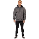 Blusão de Moletom Masculino OKDOK Canguru Fechado - Foto 3