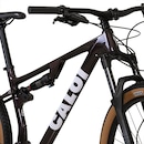 Bicicleta Caloi Aro 29 Mtb Elite Carbon Fs Nx 2025 Kit Sram 12v - Foto 5