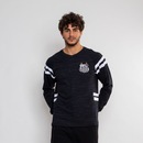 Camiseta Manga Longa do Santos Surf Center Oficial Escudo Masculina - Foto 4