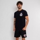 Camiseta do São Paulo Surf Center Classica Oficial Clube da Fé Masculina - Foto 3