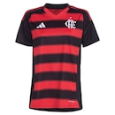 Camisa CR Flamengo I 25/26 Adidas Feminina - Foto 1