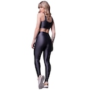 Conjunto Top e Calça New Zig 3D Fitness Vekyo Alta Compressão Feminina - Foto 2