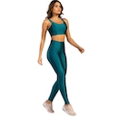 Conjunto Top e Calça New Zig 3D Fitness Vekyo Alta Compressão Feminina - Foto 3