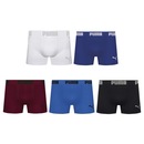 Kit 5 Cuecas Puma Boxer Sem Custura Masculina - Foto 1