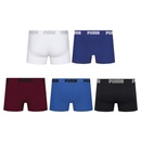 Kit 5 Cuecas Puma Boxer Sem Custura Masculina - Foto 2