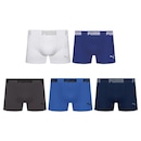Kit 5 Cuecas Puma Boxer Sem Custura Masculina - Foto 1