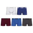 Kit 5 Cuecas Puma Boxer Sem Custura Masculina - Foto 1