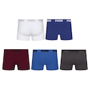 Kit 5 Cuecas Puma Boxer Sem Custura Masculina - Foto 2