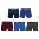 Kit 5 Cuecas Puma Boxer Sem Custura Masculina - Foto 2