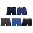 Kit 5 Cuecas Puma Boxer Sem Custura Masculina - Foto 2