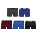 Kit 5 Cuecas Puma Boxer Sem Custura Masculina - Foto 2