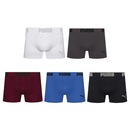 Kit 5 Cuecas Puma Boxer Sem Custura Masculina - Foto 1