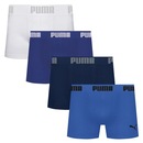 Kit 4 Cuecas Puma Boxer Sem Custura Masculina - Foto 1
