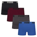 Kit 4 Cuecas Puma Boxer Sem Custura Masculina - Foto 2