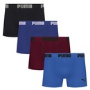 Kit 4 Cuecas Puma Boxer Sem Custura Masculina - Foto 1