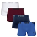 Kit 4 Cuecas Puma Boxer Sem Custura Masculina - Foto 2