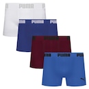 Kit 4 Cuecas Puma Boxer Sem Custura Masculina - Foto 1