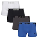 Kit 4 Cuecas Puma Boxer Sem Custura Masculina - Foto 1