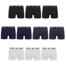 Kit 10 Cuecas Boxer Polo Wear Masculina - Foto 2