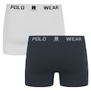 Kit 2 Cuecas Boxer Polo Wear Masculina - Foto 2
