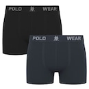 Kit 2 Cuecas Boxer Polo Wear Masculina - Foto 1