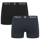 Kit 2 Cuecas Boxer Polo Wear Masculina - Foto 2
