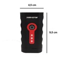 Kit Farol Lanterna para Bike 900 lumens + sinalizador Led High One USB - Foto 4