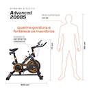 Bicicleta Spinning Athletic Advanced 200BS Suporta 120kg - Foto 2